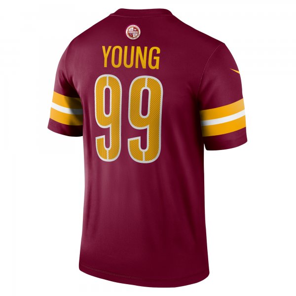 Men's Washington Commanders Chase Young Nike Burgundy Legend Jersey