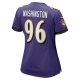 Women's Baltimore Ravens Broderick Washington Nike Purple Game Jersey