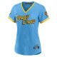 Women's Milwaukee Brewers Christian Yelich Nike Powder Blue City Connect Replica Player Jersey