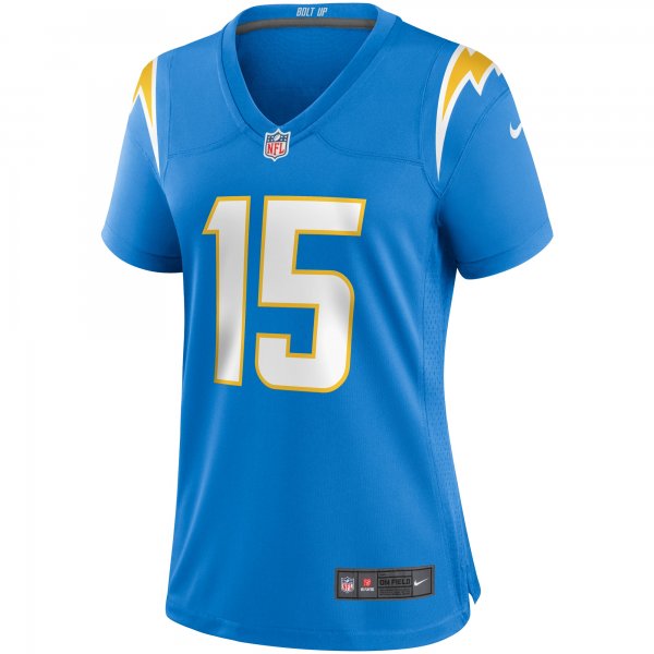 Women's Los Angeles Chargers Jalen Guyton Nike Powder Blue Player Game Jersey