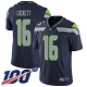 Seattle Seahawks #16 Tyler Lockett Steel Blue Team Color Youth Stitched NFL 100th Season Vapor Limited Jersey