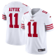 Men's San Francisco 49ers Brandon Aiyuk Nike White Vapor Limited Jersey-(2022 New Style)