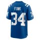 Men's Indianapolis Colts Jake Funk Nike  Royal Team Game Jersey