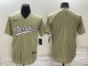 Men's Nike Los Angeles Dodgers Blank Cream MLB Cool Base Jersey