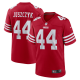 Men's San Francisco 49ers Kyle Juszczyk Nike Scarlet Player Game Jersey-(2022 New Style)