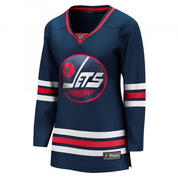 Women's Winnipeg Jets Fanatics Navy Alternate Premier Breakaway Player Jersey