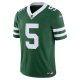 Men's New York Jets Garrett Wilson Nike Legacy Green Vapor F.U.S.E. Limited Jersey