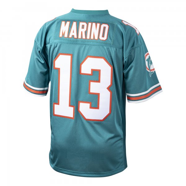 Men's Miami Dolphins 1994 Dan Marino Mitchell & Ness Aqua Throwback Retired Player Jersey