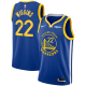 Men's Nike Golden State Warriors #22 Andrew Wiggins Royal 2020/21 Swingman Badge Icon Edition NBA Jersey