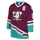 Youth Anaheim Ducks Teemu Selanne Mitchell & Ness Maroon 1996 Blue Line Player Jersey