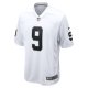 Men's Las Vegas Raiders Tyree Wilson Nike  White  Game Jersey