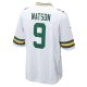 Men's Green Bay Packers Christian Watson Nike White  Game Jersey