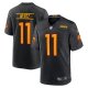 Men's Washington Commanders Carson Wentz Nike Black Alternate Game Player Jersey