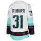 Youth Seattle Kraken Philipp Grubauer White Away Premier Player Jersey