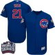 Chicago Cubs #21 Sammy Sosa Blue Flexbase Collection 2016 World Series Bound Stitched MLB Jersey