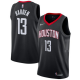 Men's Nike Houston Rockets #13 James Harden Black Swingman Statement Edition NBA Jersey