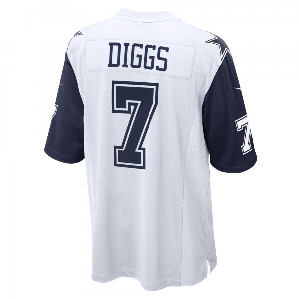 Men's Dallas Cowboys Trevon Diggs Nike White Alternate Game Jersey