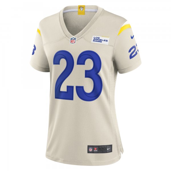 Women's Los Angeles Rams Cam Akers Nike Bone Game Jersey