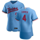 Men's Minnesota Twins #4 Carlos Correa Alternate Powder Blue MLB Jersey