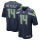 Men's Seattle Seahawks DK Metcalf Nike College Navy Game Team Jersey