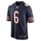 Men's Chicago Bears Kyler Gordon Nike Navy Game Player Jersey