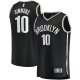 Youth Brooklyn Nets Ben Simmons Fanatics Black 2021/22 Fast Break Replica Jersey - Icon Edition