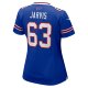 Women's Buffalo Bills Kevin Jarvis Nike  Royal Team Game Jersey