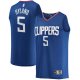 Youth LA Clippers Bones Hyland Fanatics Royal Fast Break Player Jersey - Icon Edition