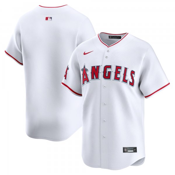 Youth Los Angeles Angels Nike White Home Limited Jersey