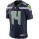 Men's Seattle Seahawks DK Metcalf Nike College Navy Vapor Limited Jersey