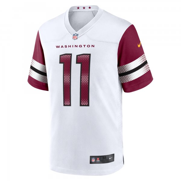 Men's Washington Commanders Carson Wentz Nike White Game Jersey