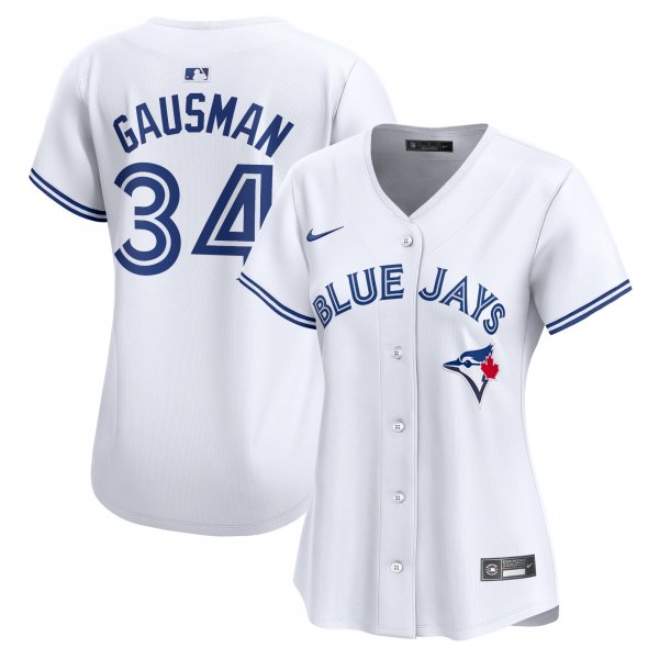 Women's Toronto Blue Jays Kevin Gausman Nike White Home Limited Player Jersey