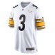 Men's Pittsburgh Steelers Russell Wilson Nike  White White Game Jersey