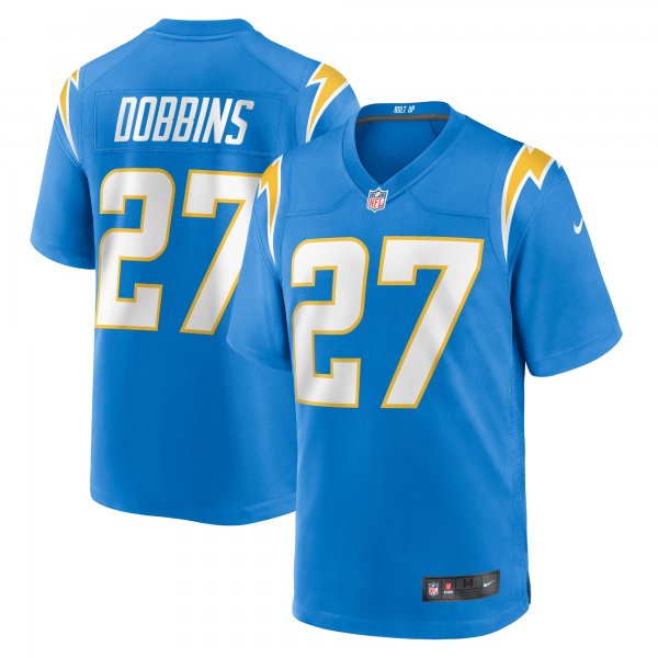 Men's Los Angeles Chargers J.K. Dobbins Nike  Powder Blue Team Game Jersey