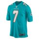 Men's Miami Dolphins Jason Sanders Nike Aqua Game Jersey