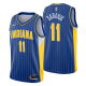 Men's Indiana Pacers #11 Domantas Sabonis 2021 NBA Draft Blue City Edition Jersey