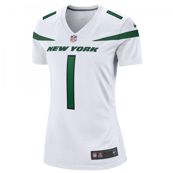 Women's New York Jets Ahmad Sauce Gardner Nike White Player Jersey