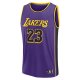 Men's Los Angeles Lakers LeBron James Fanatics Purple Fast Break Replica Player Jersey - Statement Edition