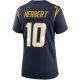 Women's Los Angeles Chargers Justin Herbert Nike Navy Game Jersey