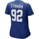 Women's New York Giants Michael Strahan Nike Royal Game Retired Player Jersey