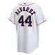 Men's Houston Astros Yordan ÃÂ¡lvarez Nike White Home Replica Player Jersey