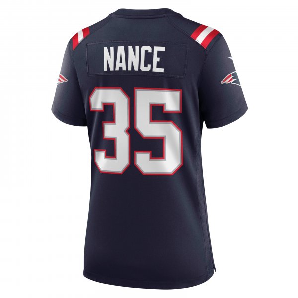 Women's New England Patriots Jim Nance Nike Navy Retired Player Jersey