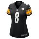 Women's Pittsburgh Steelers Kenny Pickett Nike Black Player Jersey