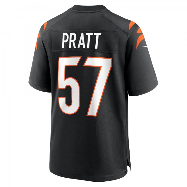 Men's Cincinnati Bengals Germaine Pratt Nike Black Game Jersey