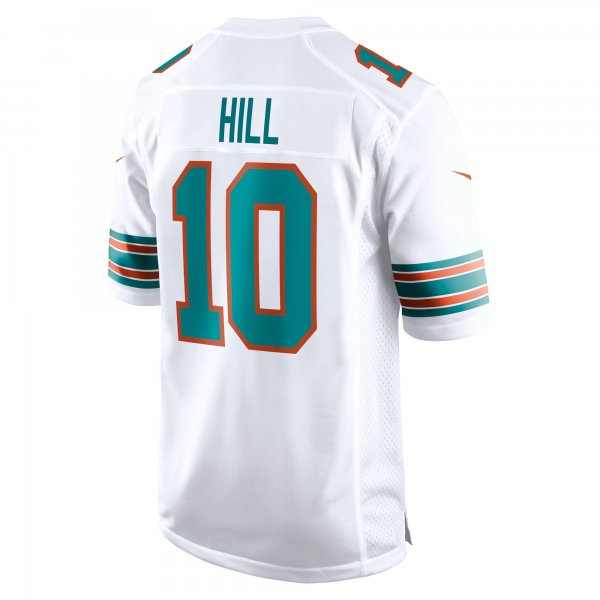 Men's Miami Dolphins Tyreek Hill Nike White Alternate Game Jersey