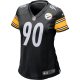 Women's Nike T.J. Watt Black Pittsburgh Steelers Game Jersey