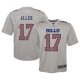 Youth Buffalo Bills Josh Allen Nike Gray Atmosphere Game Jersey