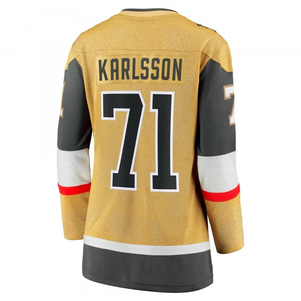 Women's Vegas Golden Knights William Karlsson Fanatics Gold Home Breakaway Player Jersey