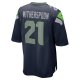 Men's Seattle Seahawks Devon Witherspoon Nike College Navy 2023 NFL Draft First Round Pick Game Jersey