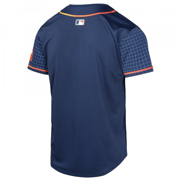 Youth Houston Astros  Nike Navy City Connect Limited Jersey